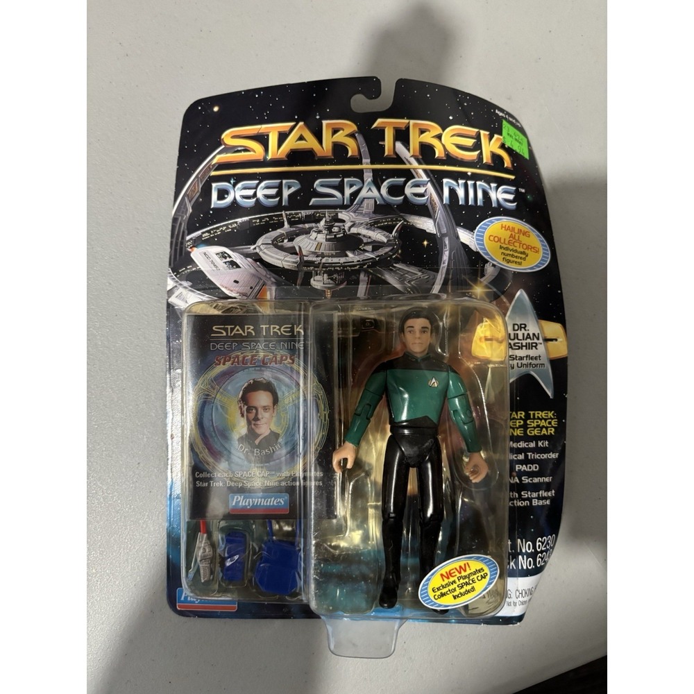 Star Trek Deep Space Nine Dr. Julian Bashir Action Figure Playmates 1995 New